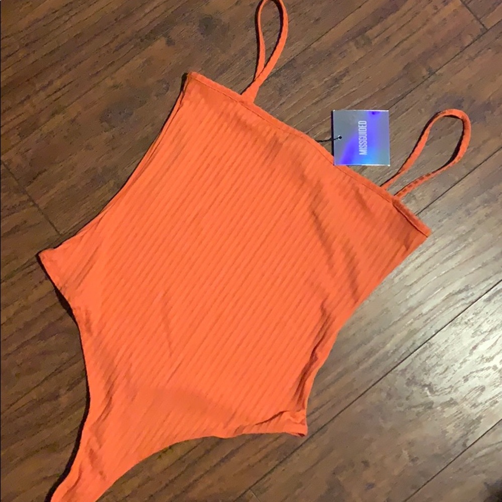 NEW Orange bodysuit